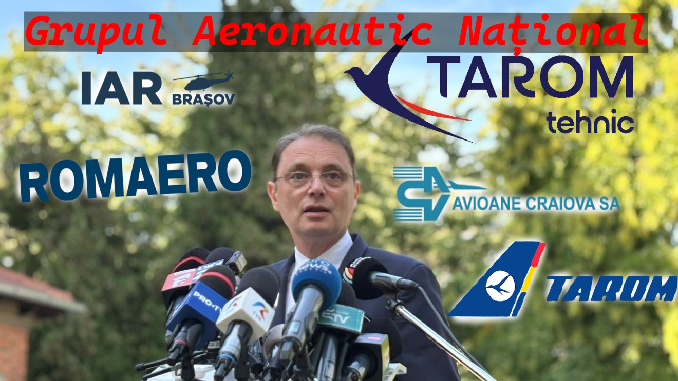 Guvernul Niculescu propune un „Grup Aeronautic Național”. TAROM Tehnic, ROMAERO, IAR Brașov și Avioane Craiova ar urma să intre sub o guvernanță comună